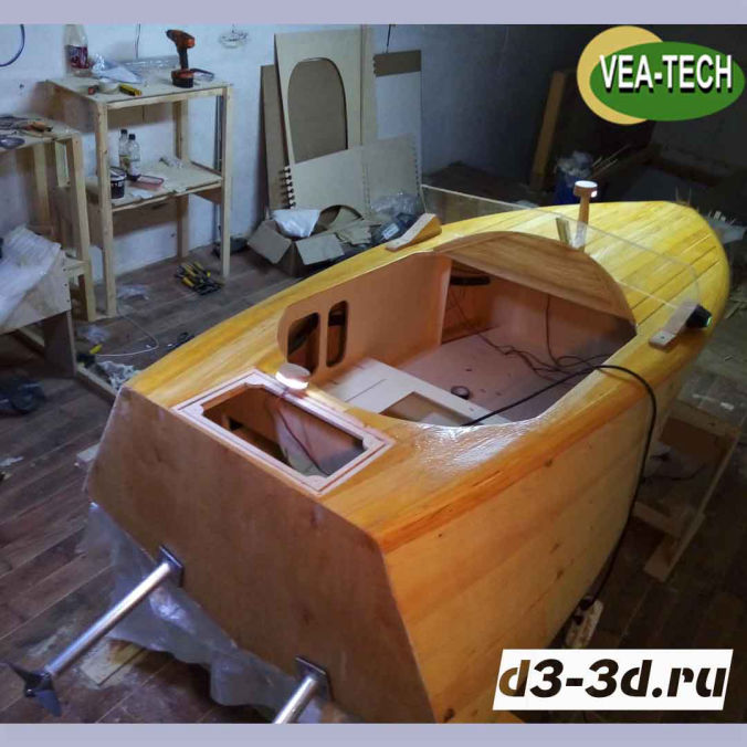 Изготовление лодок из дерева и стеклопластика на заказ