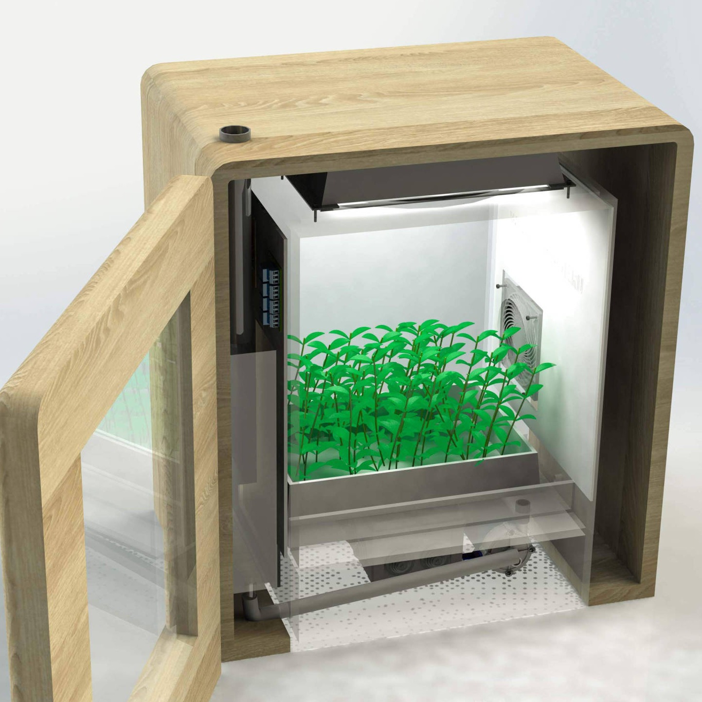 3D модель гроубокса growbox